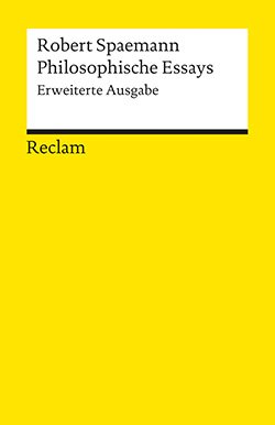 Spaemann, Robert: Philosophische Essays