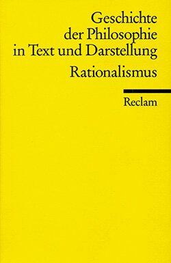 : Geschichte der Philosophie in Text und Darstellung V