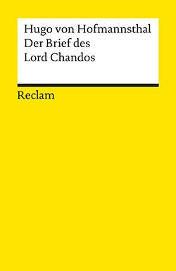 Hofmannsthal, Hugo von: Der Brief des Lord Chandos