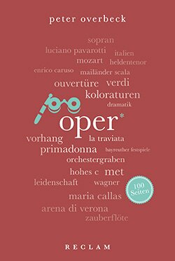 Overbeck, Peter: Oper. 100 Seiten