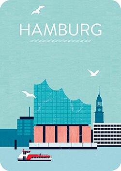 : Hamburg. Magnet