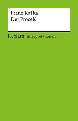 Robertson, Ritchie: Interpretation. Franz Kafka: Der Proceß (PDF)