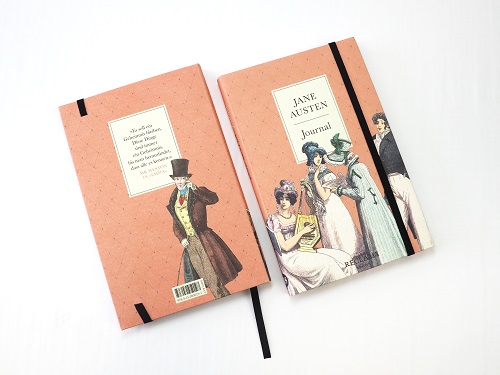 Jane Austen Journal | Mit Illustrationen und Zitaten aus ihren beliebtesten Romanen und Briefen